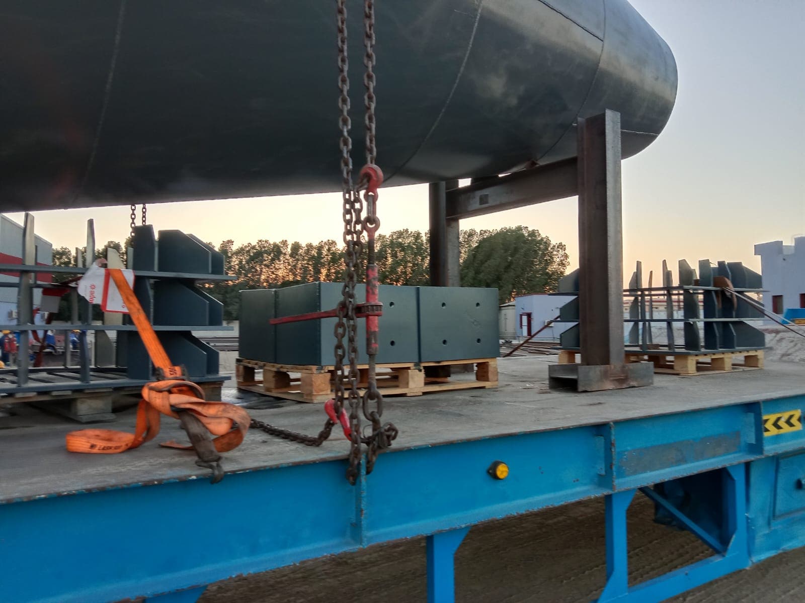 Industrial project site operations