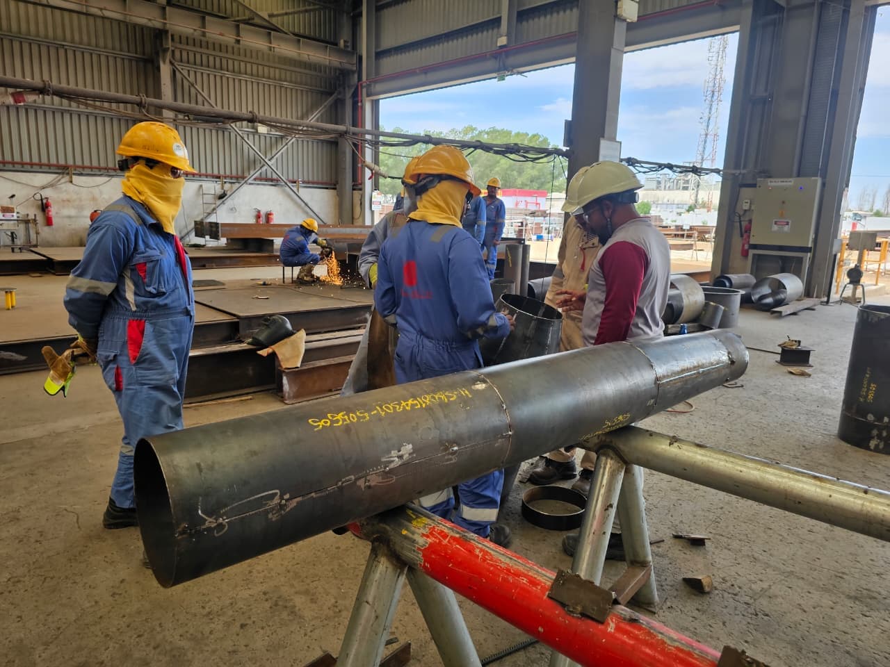 Pressure vessel fabrication