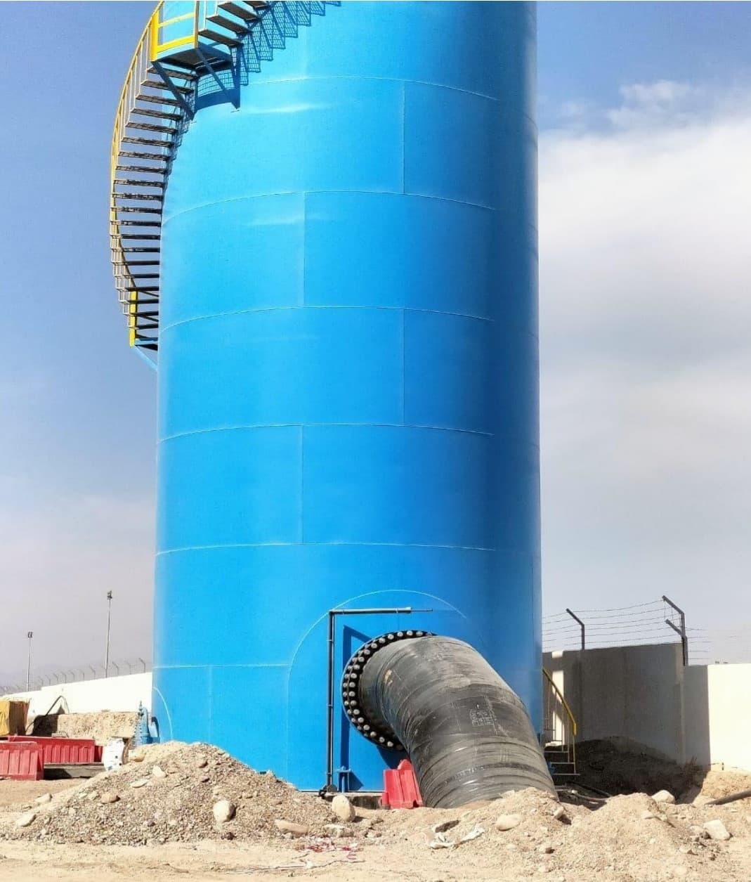 Heavy industrial fabrication work