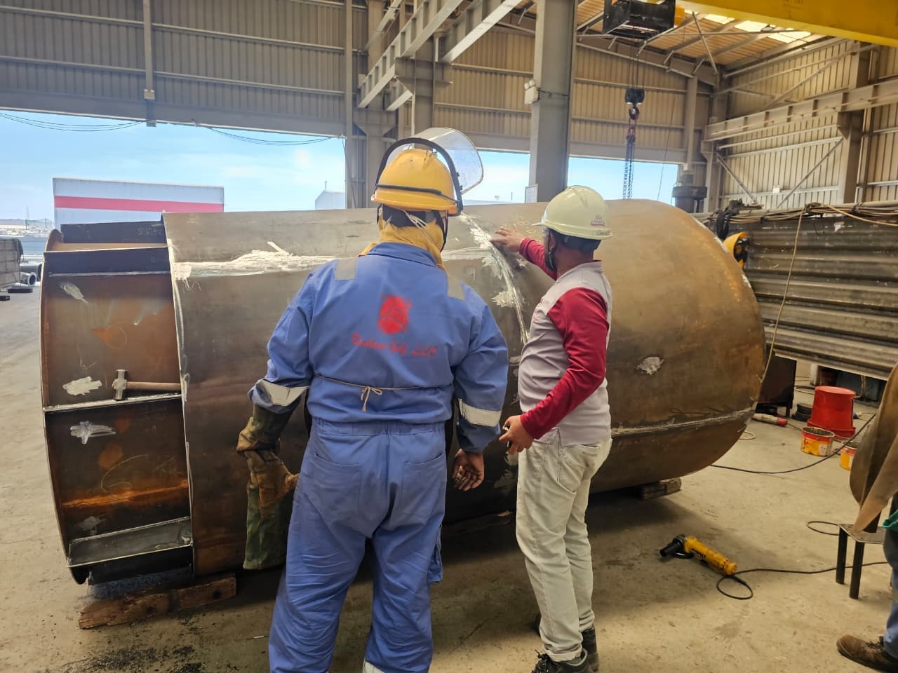 Storage tank fabrication